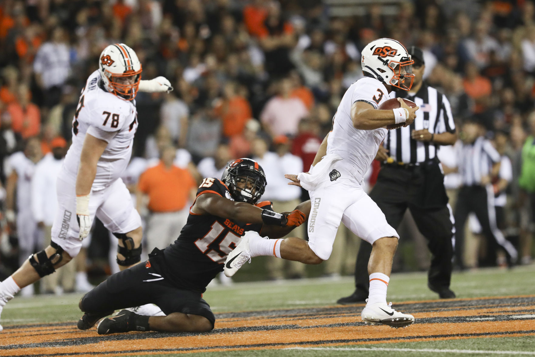 Guerin Emig: Spencer Sanders was dazzling in debut, but veterans Tylan Wallace, Chuba Hubbard are OSU's MVPs